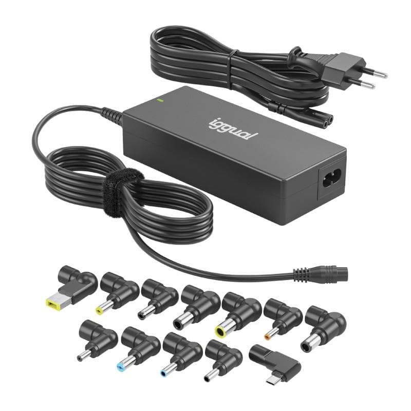 iggual Cargador Universal Automtico CUA-C-12T-90 W