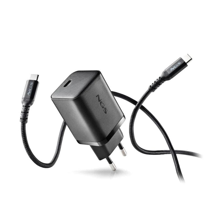 NGS CARGADOR GAN ULTRARAP 65 W USB-C CON CABL