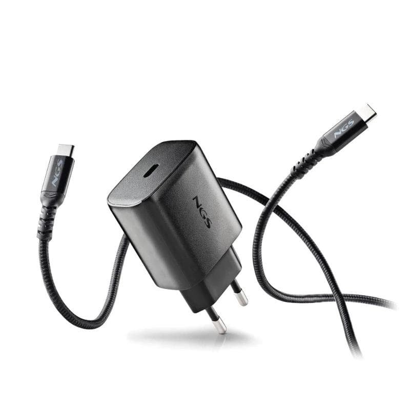 NGS CARGADOR GAN ULTRARAP 45 W USB-C CON CABL