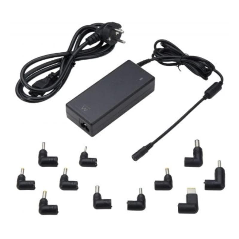 EWENT Cargador Autom. UniverNotebook 90 W 11 Puntas