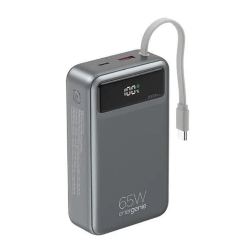 Gembird Powerbank 65 W c / cable 20000 mAh