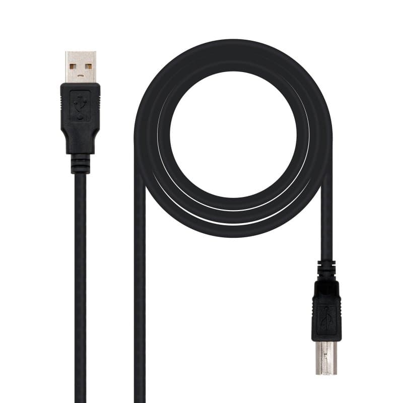 Nanocable Cable USB 2.0 Impresora Tipo A / M-B / M 1 M