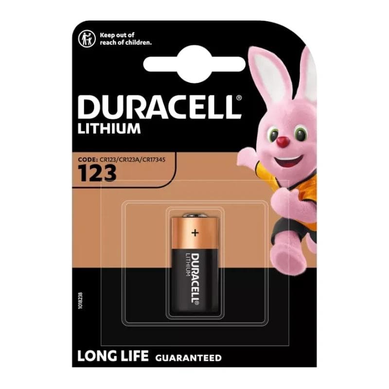 Duracell Ultra Pila Litio CR123A 3 V
