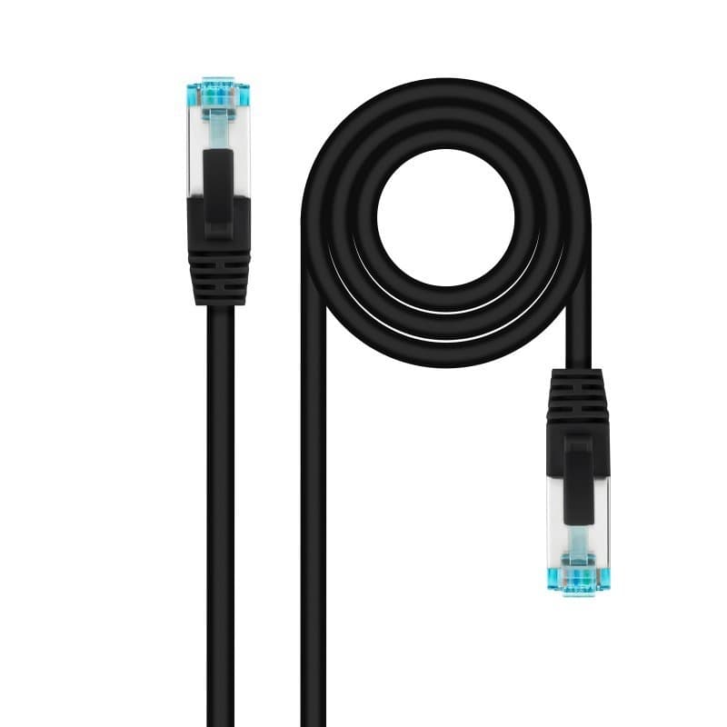 Nanocable Latiguillo Cat. 7 LSZH / SFTP 2M Negro
