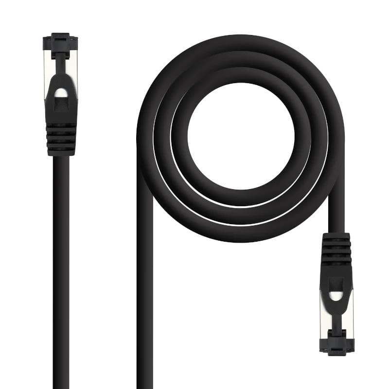 Nanocable Cable red Cat. 8.1 2 GHz SSTP Negro 5m