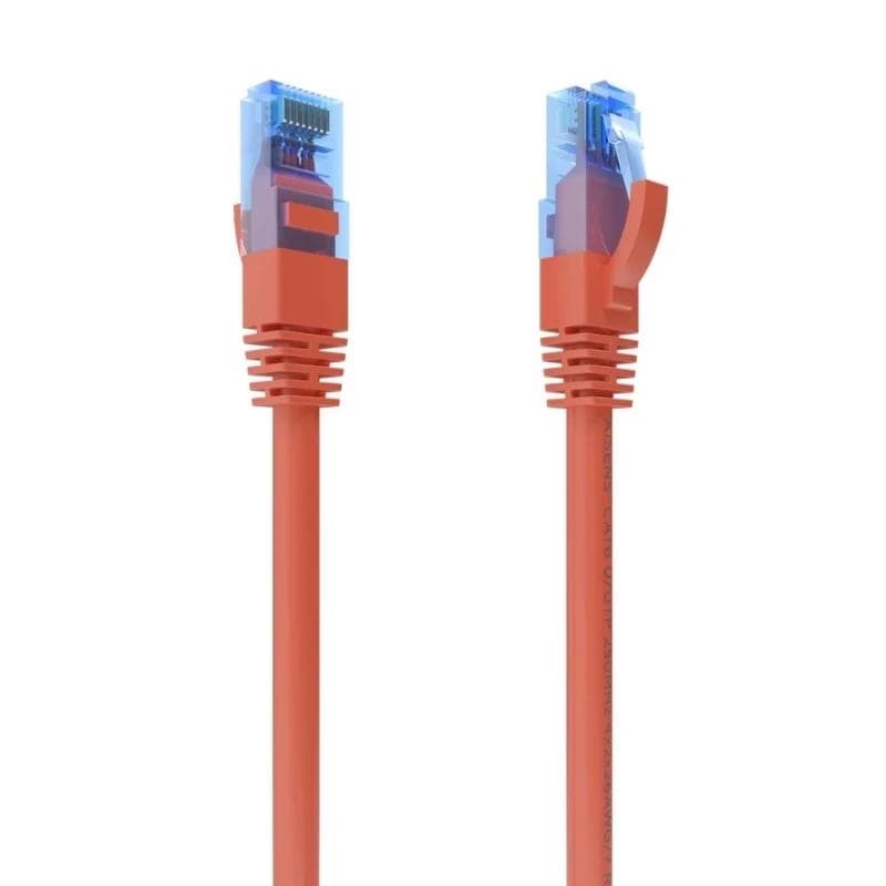 Aisens Cable RJ45 CAT.6 UTP AWG26 CCA Rojo 25 cm