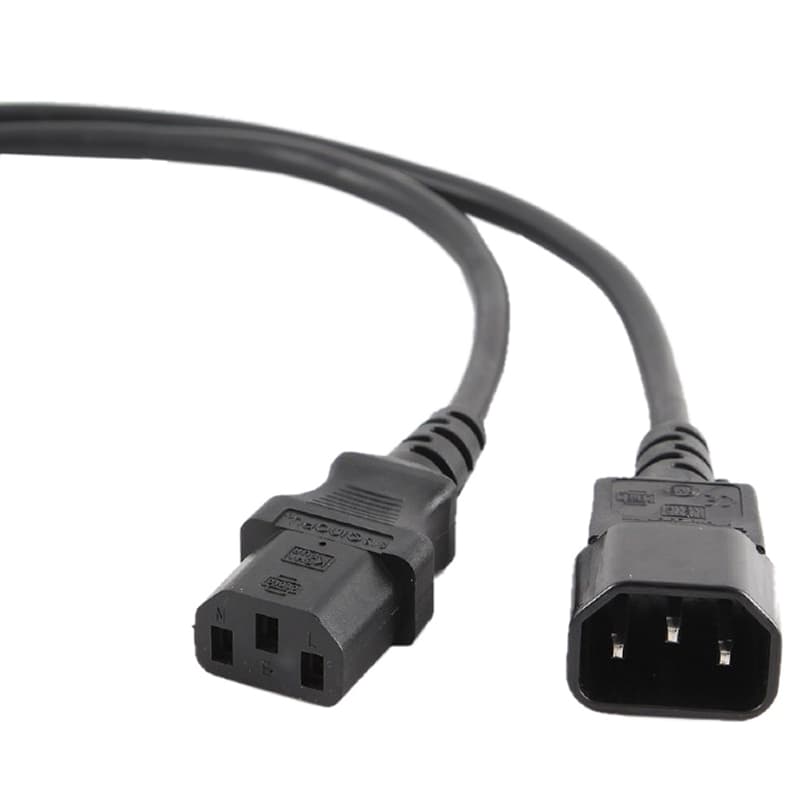 Gembird Cable Alimentacin CPU-Monitor 6A 1.8Mts