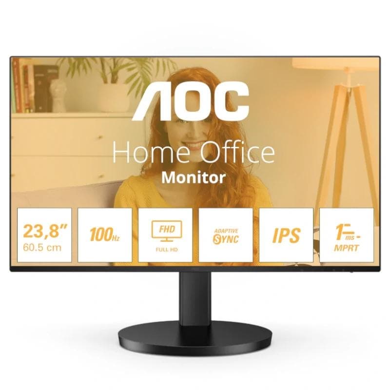 AOC 24B3HA2 Monitor 24" IPS 100 Hz 1ms MM