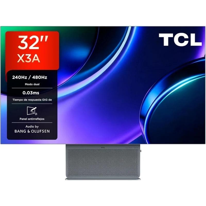 TCL 32X3ABL Monitor 32" Woled UHD 240 Hz FHD 480 Hz