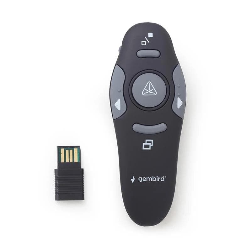 GEMBIRD Presentador inalámbrico lser adapt USB