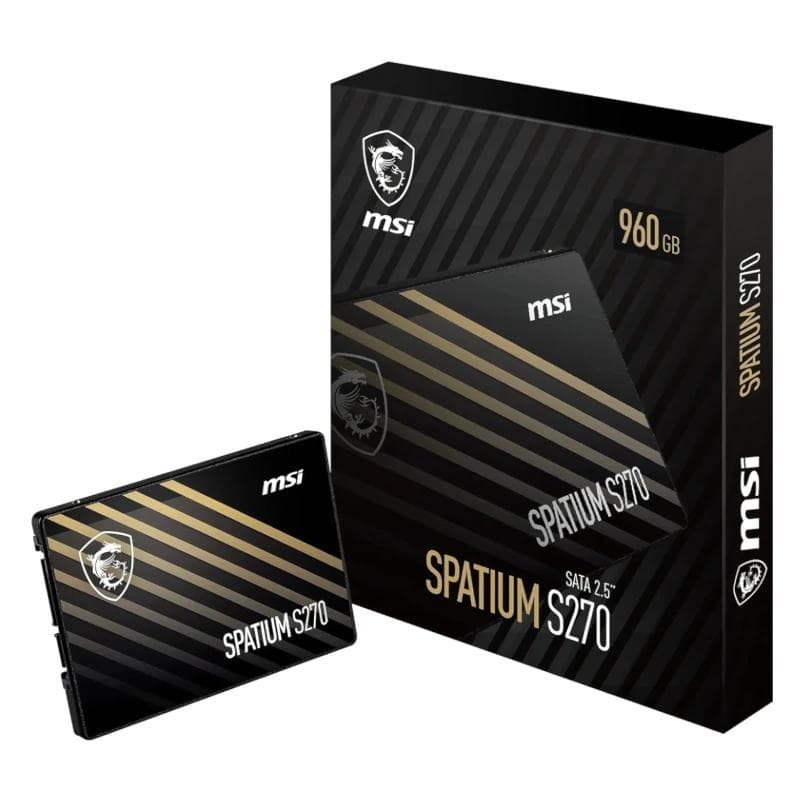 MSI SSD Spatium S270 960 GB 2.5" Sata 3 6Gbps