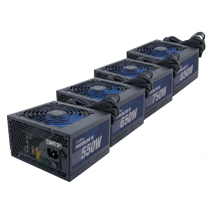 COOLBOX PACK FTES.ALIM PW3 550/650/750/850W 85%