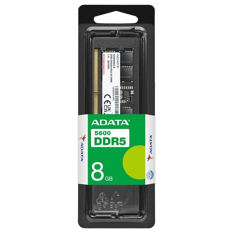 ADATA RAM AD5S56008 g-S SO DIMM 8 GB 5600 MHz DDR5