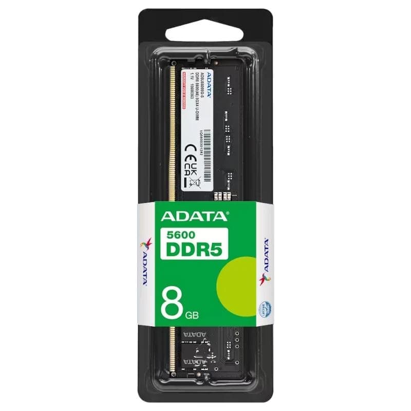 ADATA RAM AD5U56008 g-S DIMM 8 GB 5600 MHz DDR5