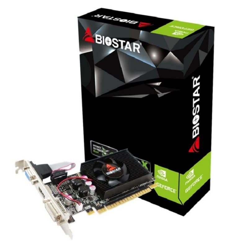 BIOSTAR VGA NVIDIA GT 210 1 GB DDR3 DVI / HDMI