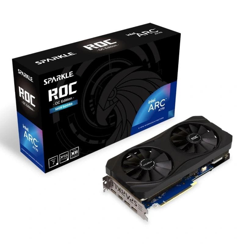 SPARKLE VGA INTEL ARC A770 ROC OC Dual Fan 16 g