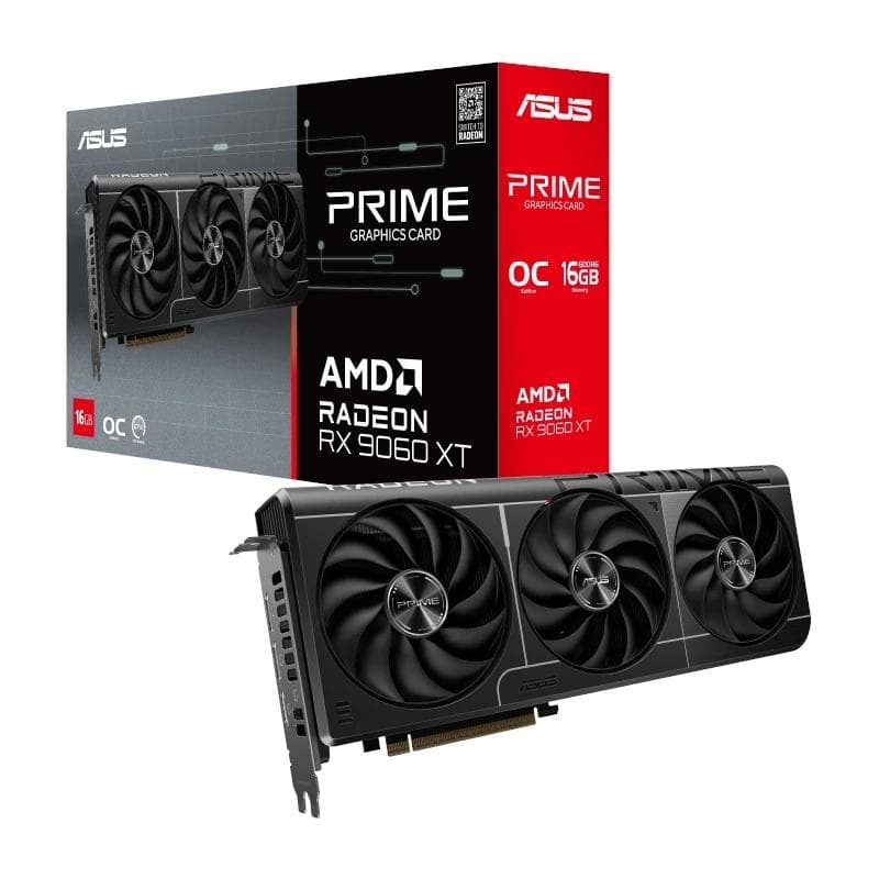 ASUS VGA AMD PRIME RX 9060XT O16 g 16 GB DDR6