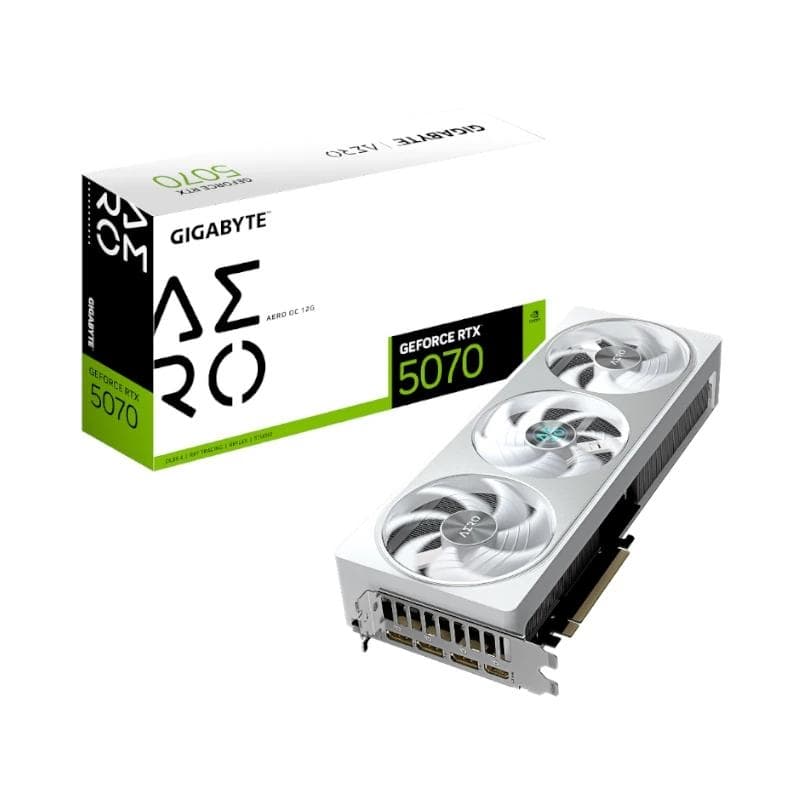 Gigabyte VGA NVIDIA RTX 5070 Aero OC 12 GB DDR7