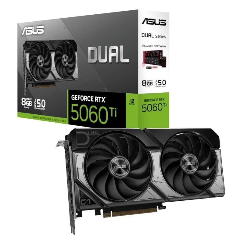 ASUS VGA NVIDIA DUAL RTX 5060 TI O8 g DDR7