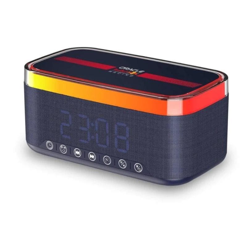 Red Bull Altavoz Radio Despertador Cargador 12 W