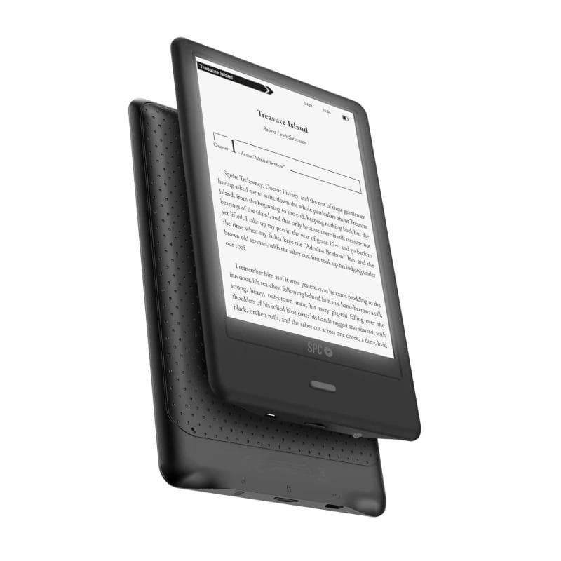 SPC eBook Dickens Light 2 Pro 6" 8 GB USB-C Negro