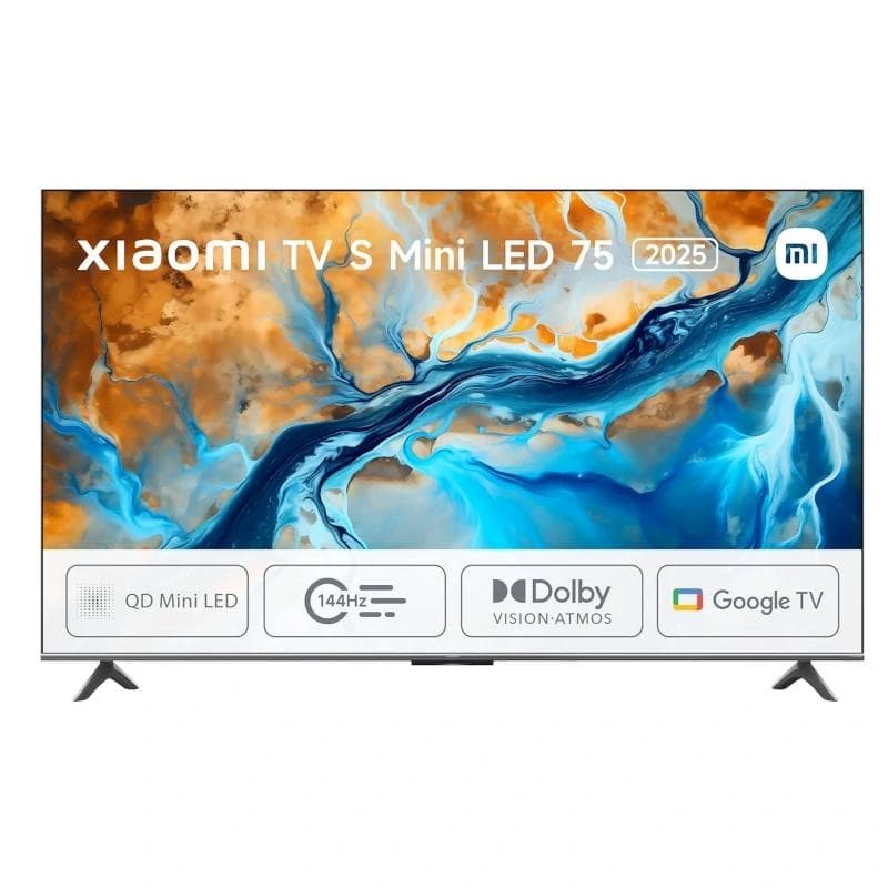 Xiaomi TV 75" S Mini Led 2025 4K Google TV 144 Hz