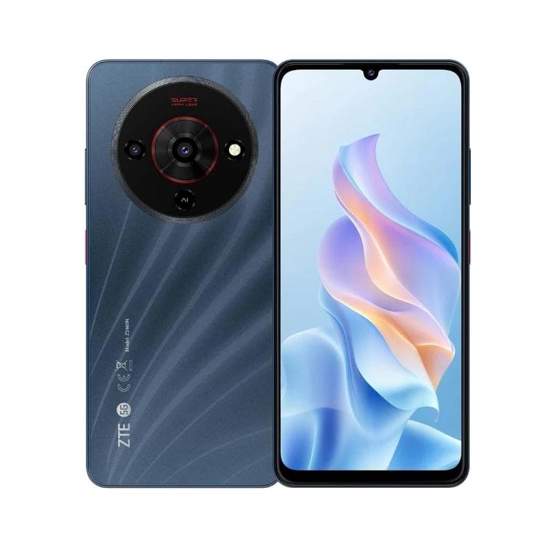 ZTE Blade A76 5 g 6,75" HD+ 6 GB(+6 GB) 128 GB Black
