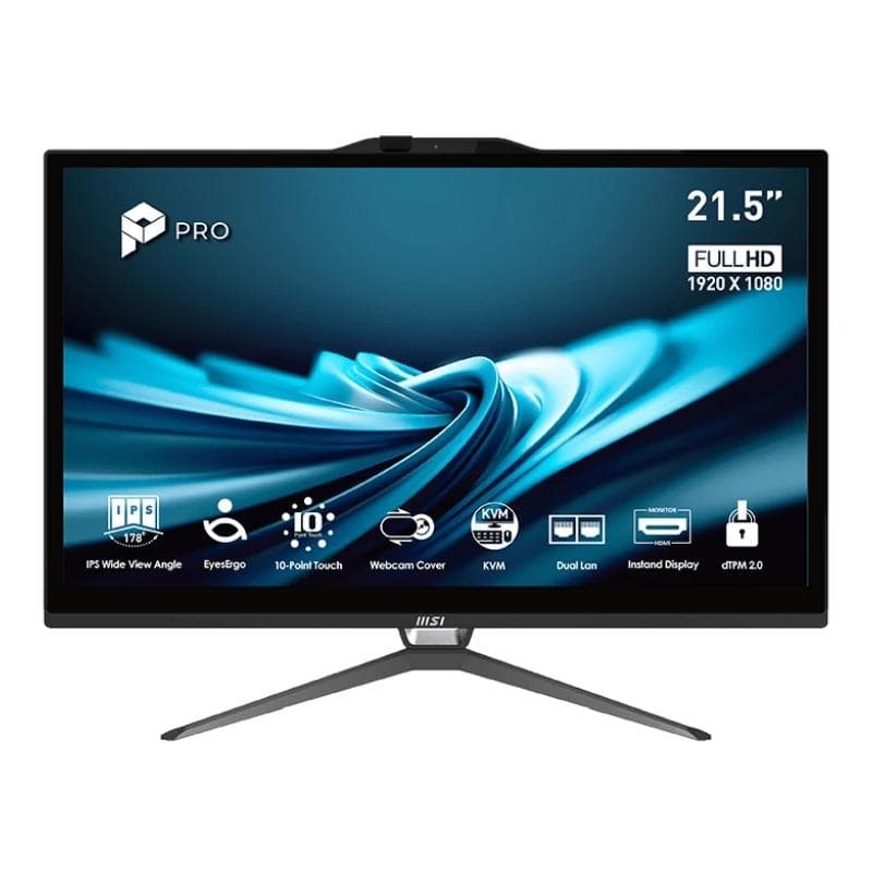 MSI Pro AP222T-618EU G7400 8 GB 128 W11P 22" tac.N