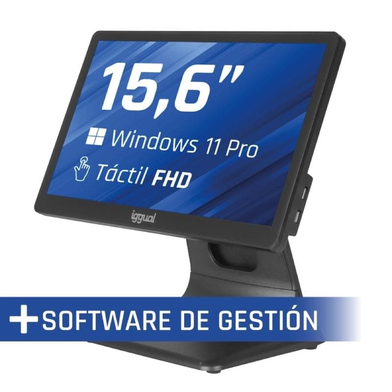 iggual TPV 15,6" N100 8+256 GB W11Pro + Software