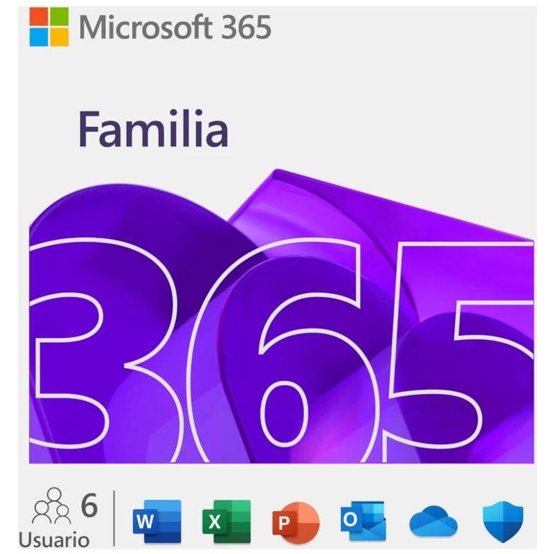 Microsoft 365 Familia 1 ao ESD