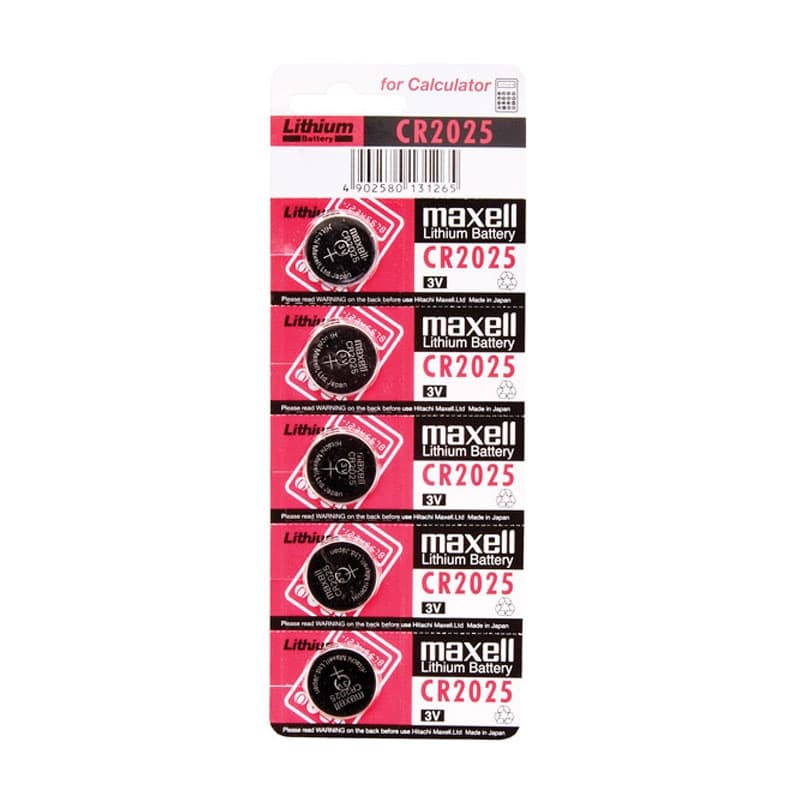 Maxell Pila Botn Litio CR2025 3 V Blister*5