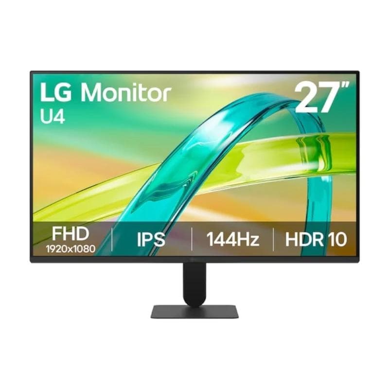 LG 27U411B-B Monitor 27"IPS FHD 144 Hz HDMI VGA