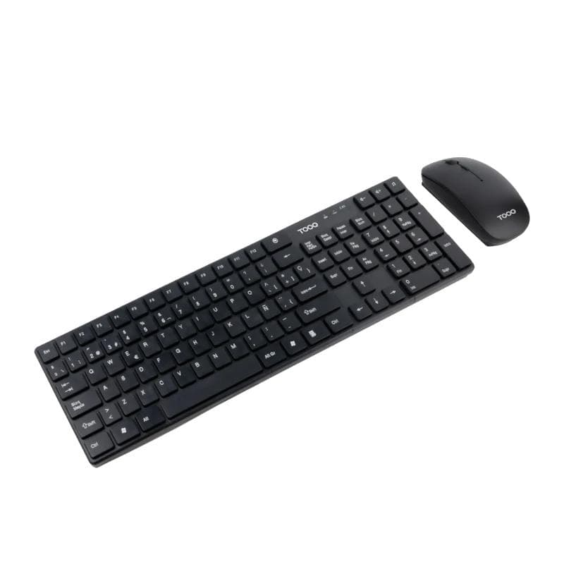 Tooq Teclado+Ratn TQKMW-3102 Slim inalmbr Negro