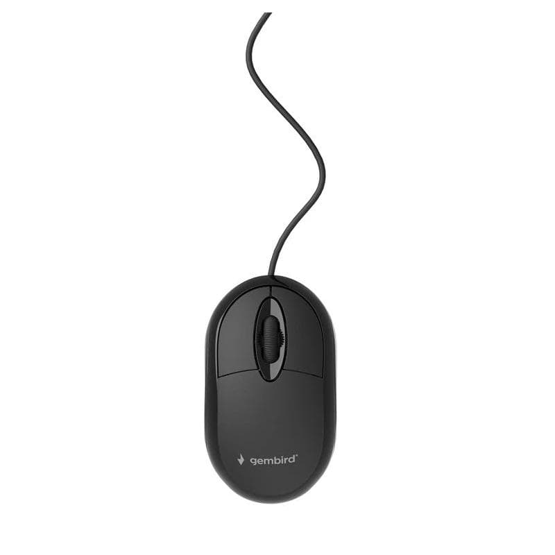 GEMBIRD Ratn ptico USB 3 botones cable Negro