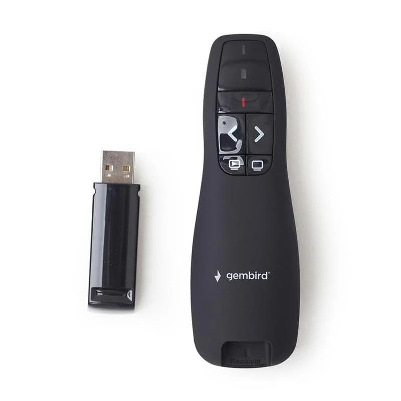 Gembird Presentador Inalámbrico Puntero Lser USB