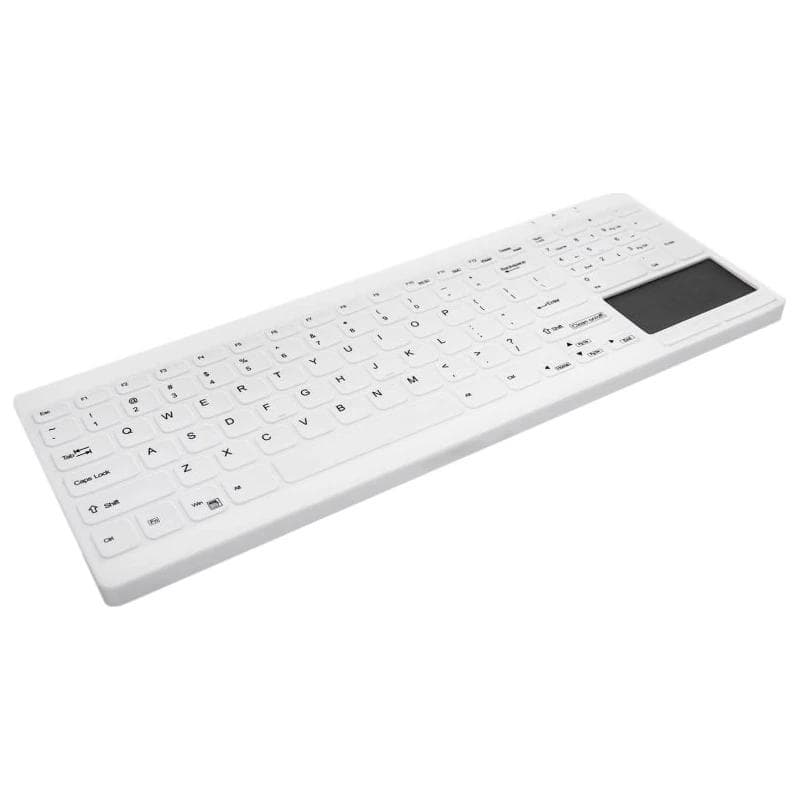 Cherry Teclado Touchpad lavable / desinfe USB Blanco