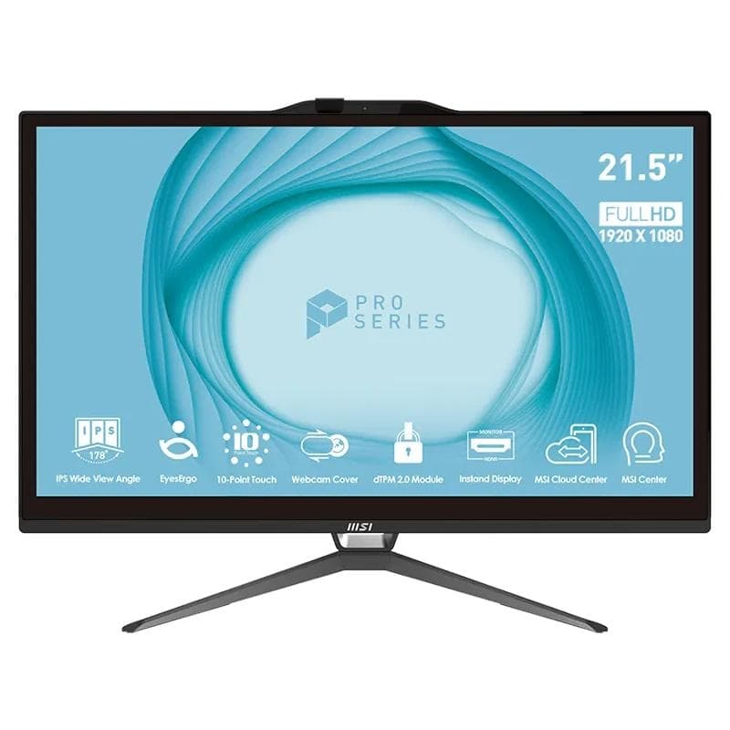 MSI Pro AP222T-622EU G7400 8 GB 128 W11P 22" tac.N